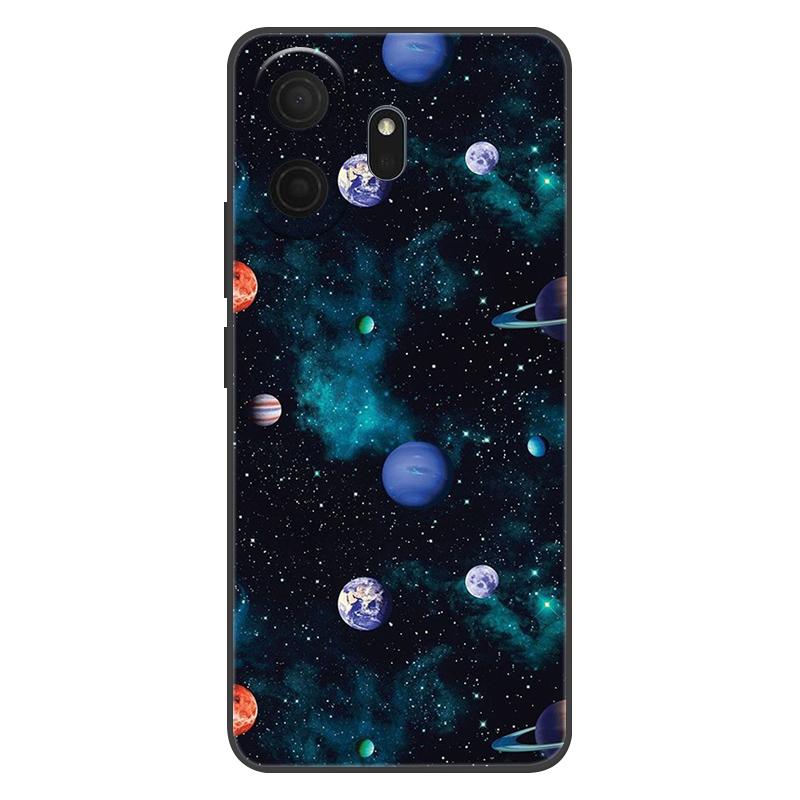 Für TCL Nxtpaper 70 Pro 5G Hülle Luxus Silikon Weltraum Bemalt Weicher Stoßfänger für TCL Nxtpaper 70Pro T807D Handyhülle TPU Funda