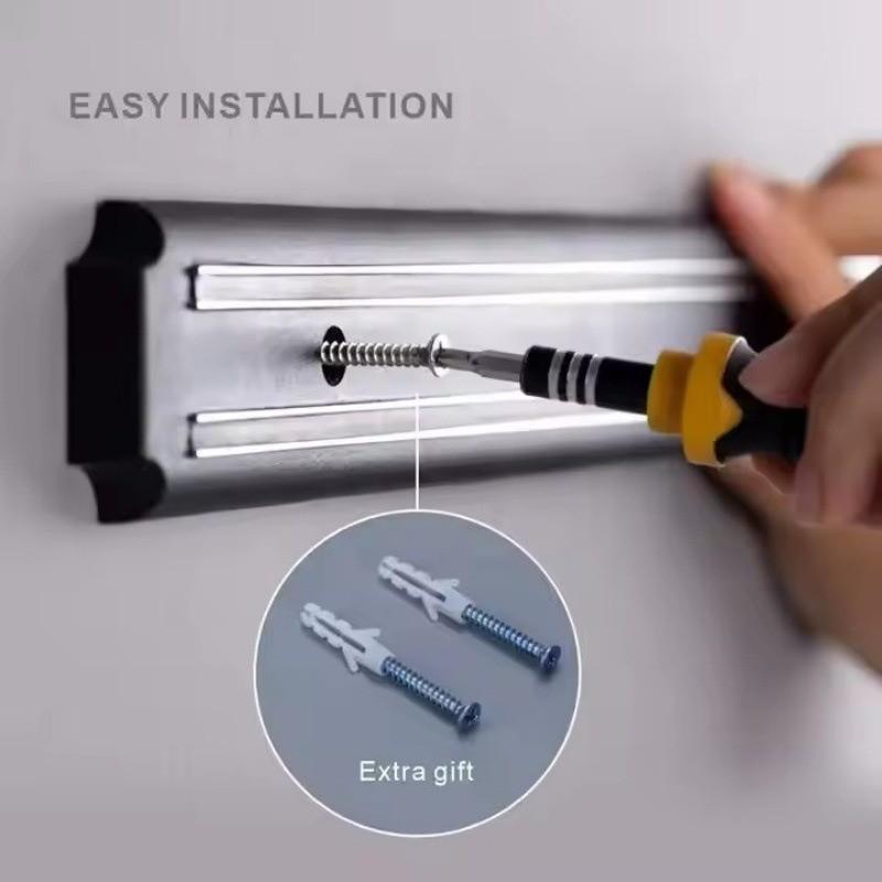 Magnetic Knife Strip Scratch Proof Strong Suction No Drill Easy Install for Home Kitchen Housewarming Gift Cutlery Storage
