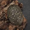 Retro Celtic Warship Brooch Men's Punk Trend Amulet Jewelry Motorcycle Riding Lapel Pin Accessories
