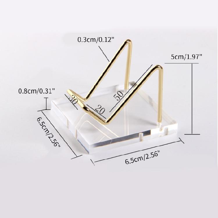 Multipurpose Crystal Display Stand Multifunction School Office Restaurant