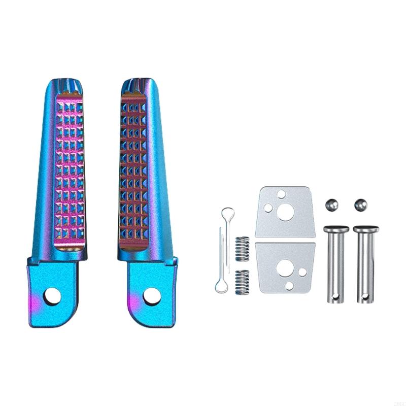 

28GC 1 Pair Motorcycle Rear Footpeg Supports for 150 CB190R Replacement Left Right Side Foot Pegs Foot Rest Bracket