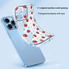 Summer vitality strawberry mobile phone case iPhone11 ultra-thin transparent anti-drop protective case Apple 17 soft case sweet girl style