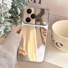 Case for HONOR 400 Pro Trending Big Window Cover Mirror Phone Casing