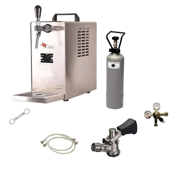Ensemble complet - Tireuse a biere - JET 30 Silver machine a biere, pompe a biere