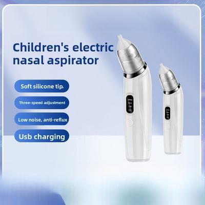 Dispositivo Elétrico de Sucção Nasal Automático para Bebê, Artefato de Limpeza de Cacas de Nariz para Recém-Nascido com Carregamento
