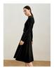 Elegant Slim Fit Diamond Chain Half High Neck Sweater for Women