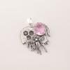 Morganite Gemstone 925 Sterling Silver Jewelry October Birthstone Pendant 1.49" CP-28-11