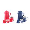 5Pcs/Set 1:12 Mini Toy Model Doll House Accessories Creative Red Kettle Decorate