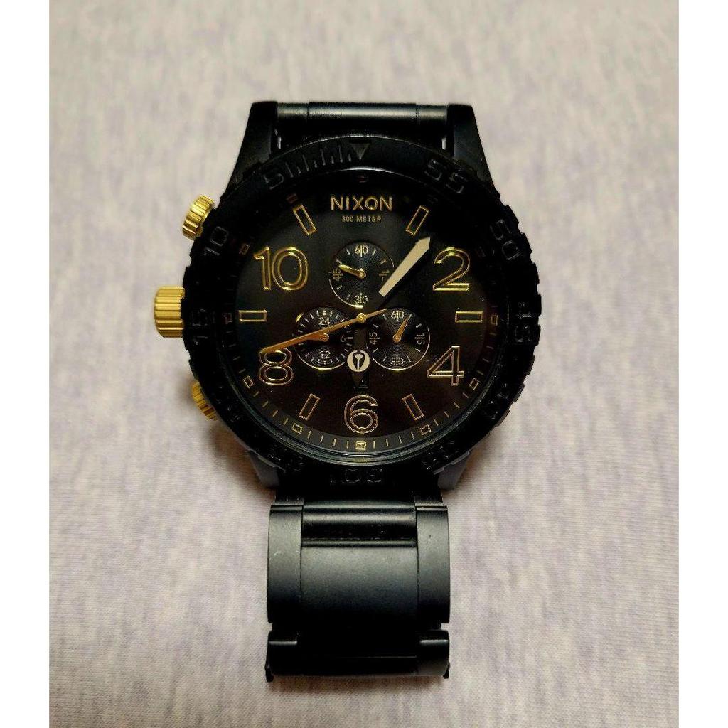 Used NIXON wristwatch chronograph 300m waterproof