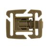Water Tube Clip 8 Levels Adjustable Angle Hydration Bladder Hose Holder Outdoor Multi-Purpose Carabiner Keychain Camping Hiking