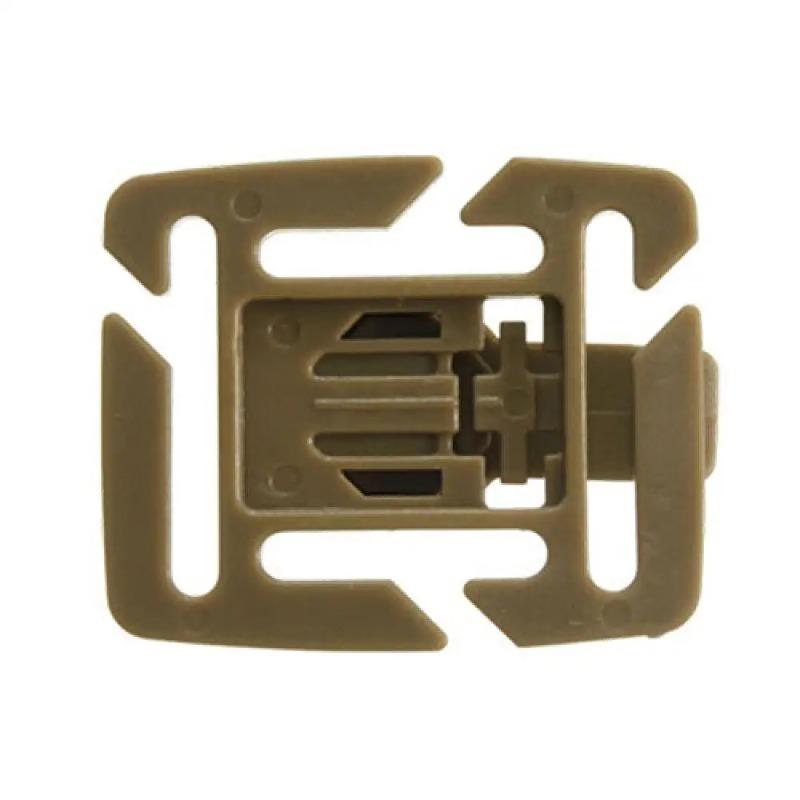 Water Tube Clip 8 Levels Adjustable Angle Hydration Bladder Hose Holder Outdoor Multi-Purpose Carabiner Keychain Camping Hiking