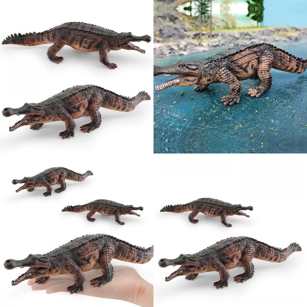Sarcosuchus Ancient Amphibian Model For Kids Learning Pvc Figurine