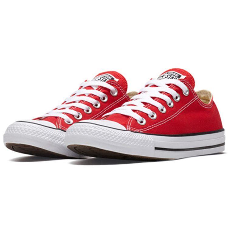 Converse Chuck Taylor All Star Retro Low Top Canvas Shoes Unisex Sneakers Red 101007