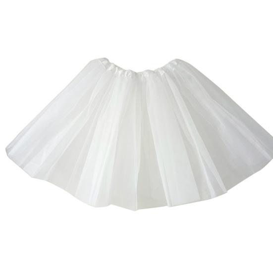 Fustă de Balet Scurtă Costum Bandă Elastică Colorată Gaze Femei Adulte