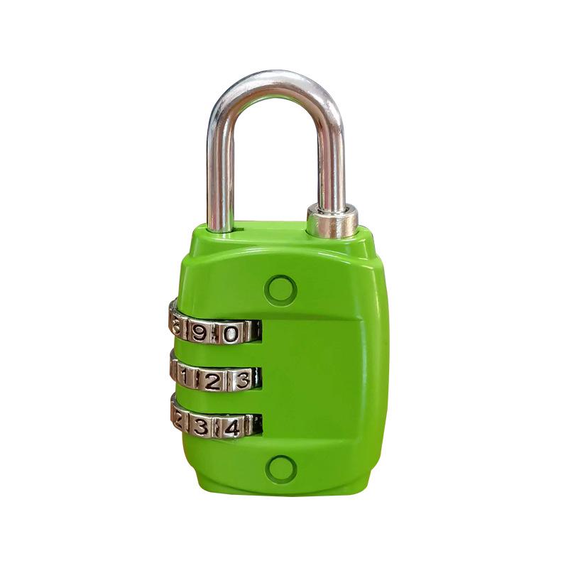 Zinc Alloy Mini Combination Padlock for Suitcases, Gym Lockers, and Drawers