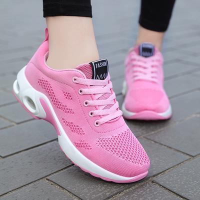 Schuhe Damen Frühling Luftpolsterschuhe Leichtgewichtige Mode Dicksohlige Laufschuhe Damen Weichsohlige Atmungsaktive Sportschuhe Damen