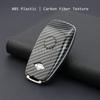 Carbon Fiber Car Key Case Cover Chain for Mercedes-Benz A B C E S G CLS GLB GLC GLE CLA W177 W247 W213 W205 W222 X253 X247 V167
