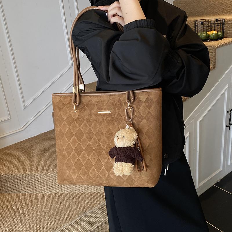 Women's Bag 2025 New Large-capacity Student Class Commuter Bag Versatile Portable Tote Bag Underarm Shoulder Bag