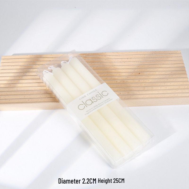 Castiçal de Vidro Transparente Canelado para Aromaterapia e Decoração de Fotografia