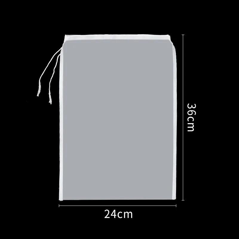 Colander Reusable Yogurt Tea Cheese Brew Food Fabric Home Nylon Soy Milk Wine Nut cloth Brewing Mesh Filter Bag Water Strainer
