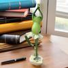 resin Ballet frog statue funny Yoga Frog Outdoor Garden Sculpture Collectible Figurines Home Decorations for Patio Lawn Pathway