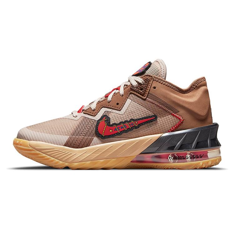 Ny Nike LeBron 18 Low Wile E. Vs Roadrunner Space Jam GS DJ3760-401