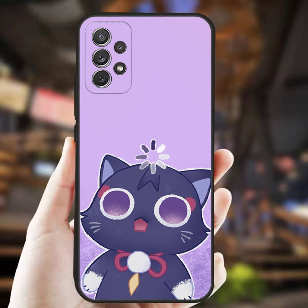 Scaramouche Genshin Impact Phone Case For Samsung S25,S24,S21,S22,S23,S30,Ultra,S20,Plus,Fe,Lite,Note,10,9,5G Black Cover