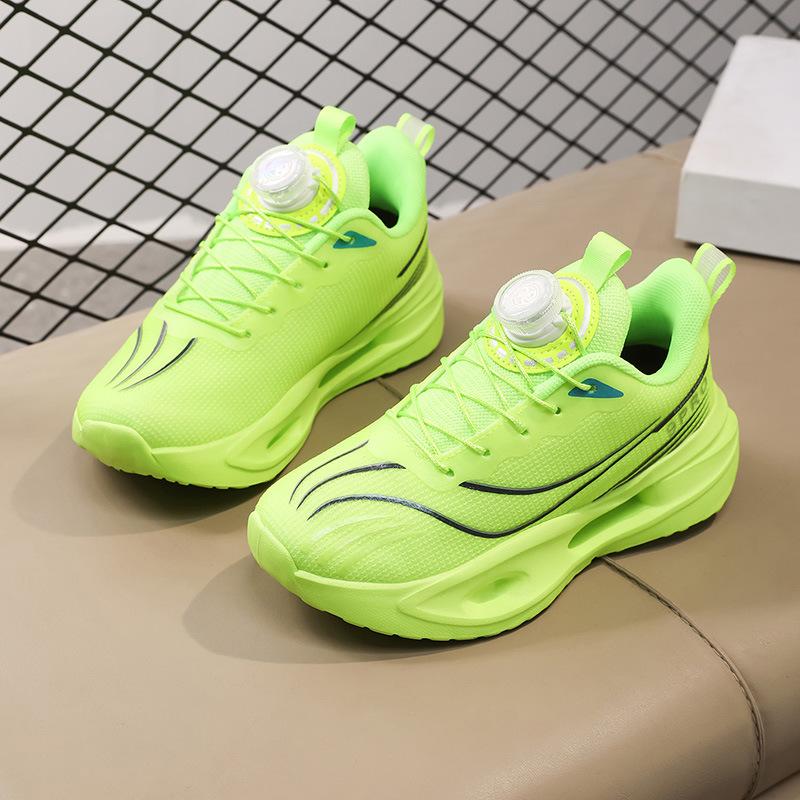 Children's sports shoes summer mesh new running shoes primary school students physical education class running shoes soft sole shock-absorbing breath