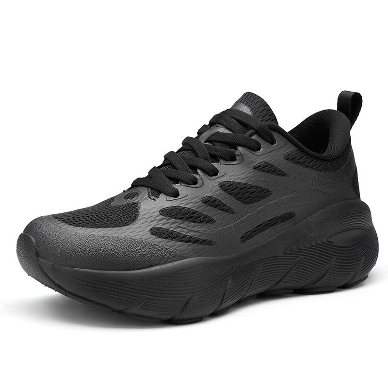 Sneakers high elastic shock absorber running jumping exercise couple casual shoes fashion versatile trendy shoes