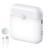 Wireless PIR Motion Sensor LED Night Light Rechargeable Human Body Induction  Automatic Light On/Off For Home Bedside Lighting