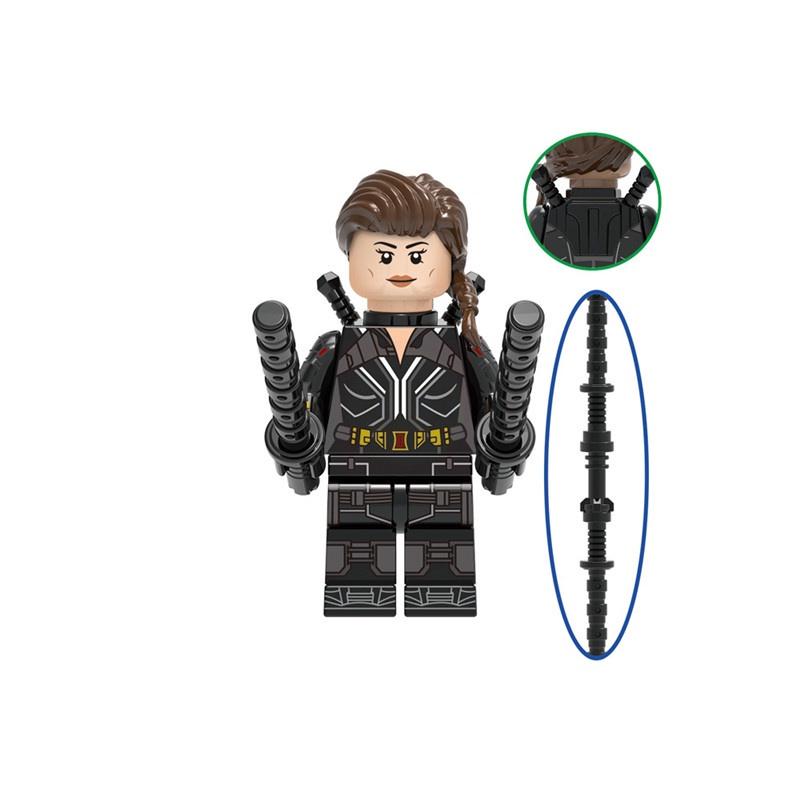 New Black Widow Minifigures, Super Heroes Building Blocks Toys