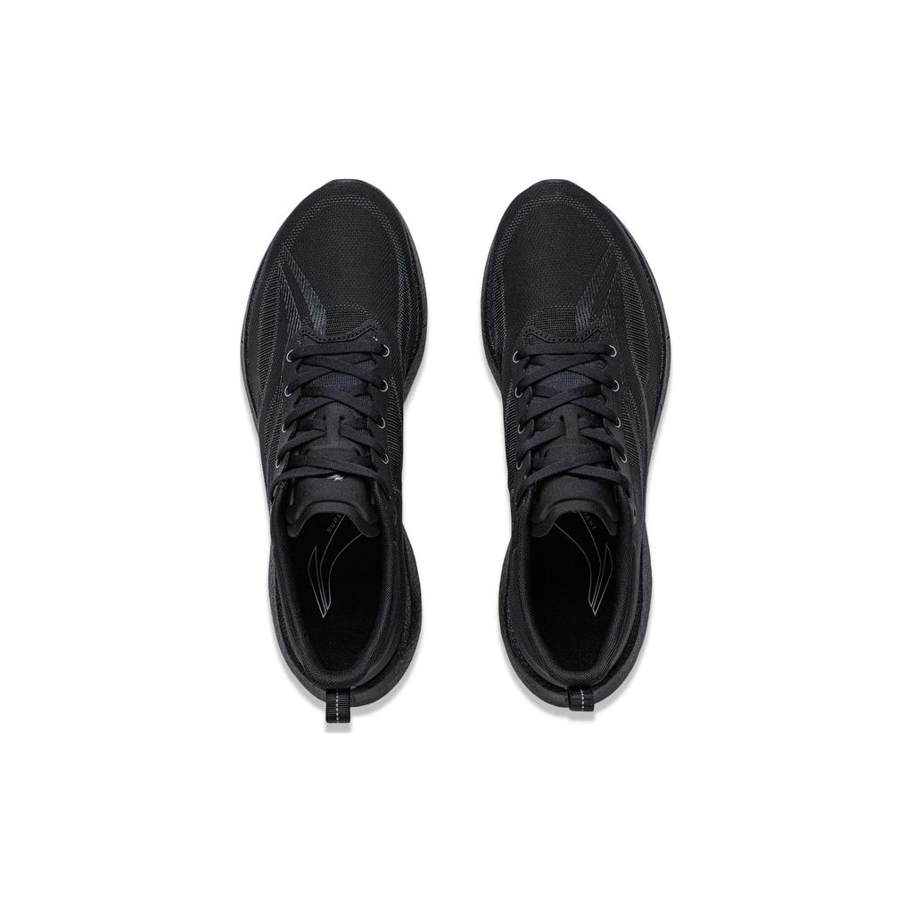 Li Ning Ultra Light 21 High Resilience Running Shoes Men Sneakers Black ARBU001-3