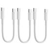 1-3PCS Short 30cm Type C to USB C Cable Fast Charging Power Bank Data Cord or Samsung iPhone15 Xiaomi Phone USB C Data Cable