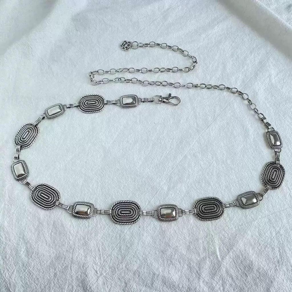 Γυναικεία Εθνικό Στυλ Αλυσίδα Μέσης Πεταλούδα: Μοντέρνα Μεταλλική Ζώνη για Φούστα ή Φόρεμα