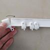 8Pcs Plastic Flexible Bendable Curtain Track End Stops Replacement Curtain Track Fittings End Caps for Smooth Operation