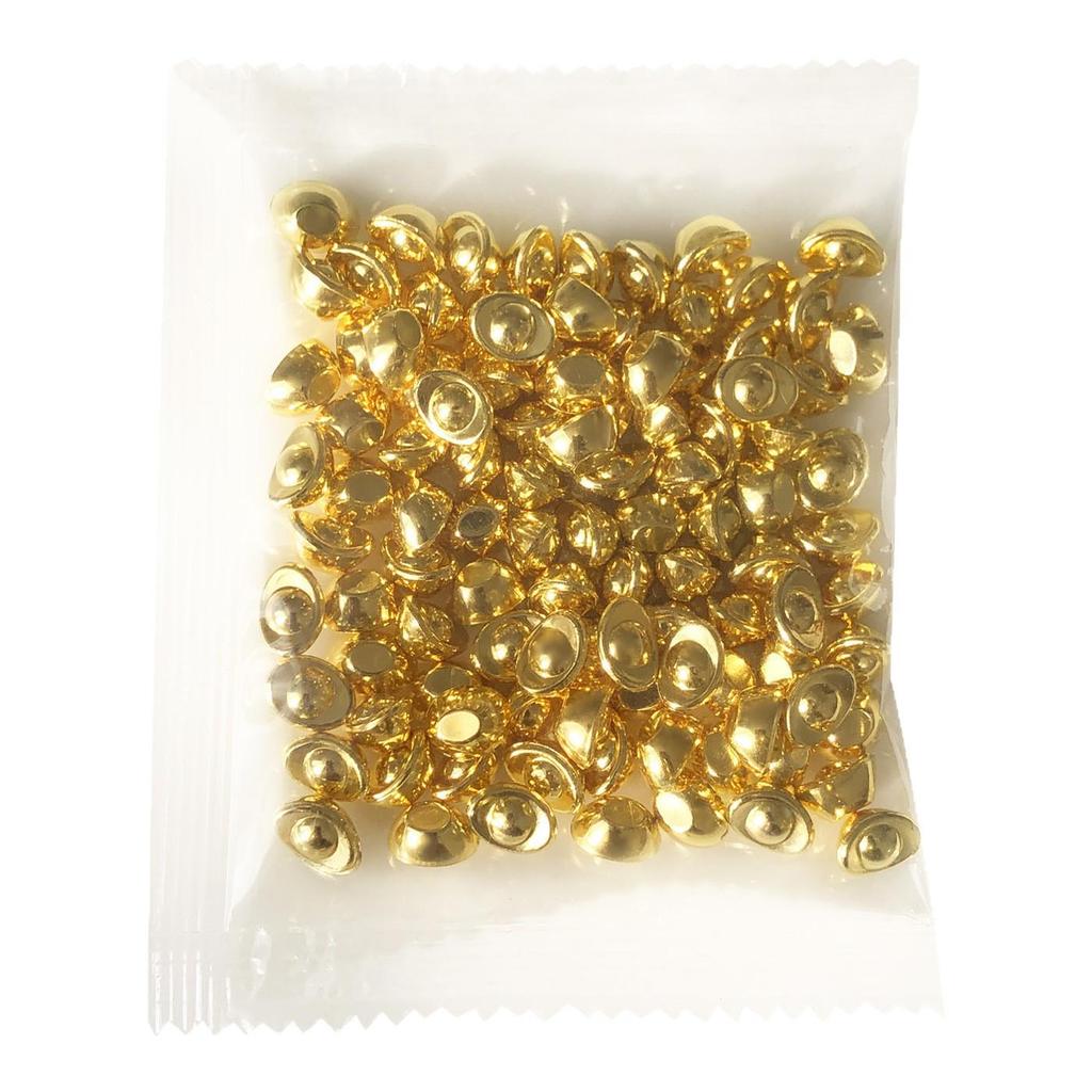 Golden Wealth Imitation Gold Yuanbao Nail Art & Feng Shui Decoration