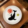 Yousheng Sea Whale Dipping Dish Cute Condiment Plate for Soy Sauce And Vinegar Multifunctional Spoon Rest Jewelry Storage Tray Fun Gift for Food And