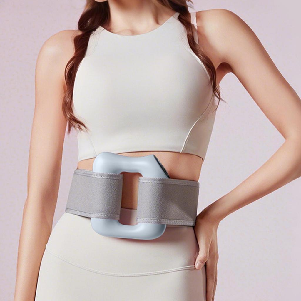 Electric Fascia Massager Ergonomic Rechargeable Massage Deep Tissue Tool With Heat Portable Full-Body Fascia Massaging Device