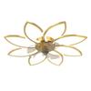 Versatile Ceiling Fan Lamp for Living, Dining, or Bedroom (110-220V, US Standard)