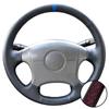 Car Accessories Hand Stitched Artificial Leather RAV4 2006-2009 Scion XB 2008 Steering Wheel Cover For Toyota Yaris Vios