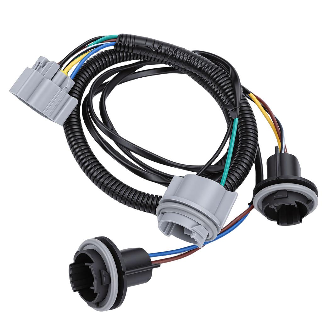 Tail Light Socket Wiring Harness 16532723 Replacement for Silverado 1500 2500 HD 3500 Tahoe 2005 2006