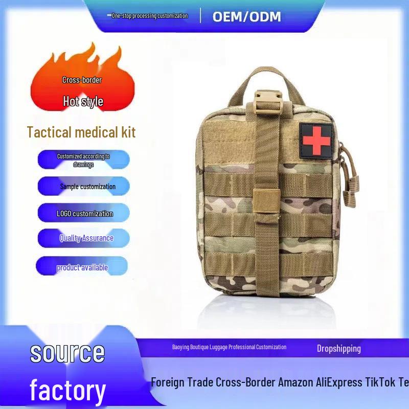 Camouflage Tactical First Aid & EDC Tool Waist Pack