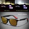 Men's Night Vision Glasses Polarized PC Frame Outdoor Sport Sunglasses Day & Night Vision Driver Goggles