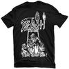 Death On Stage Series Heavy Metal Rock Band Style Summer Casual TShirt Unisexs and Womens Luxury Brand Top