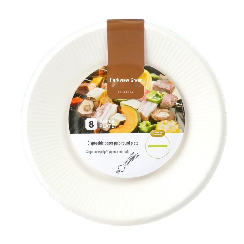Disposable Round Paper Plates