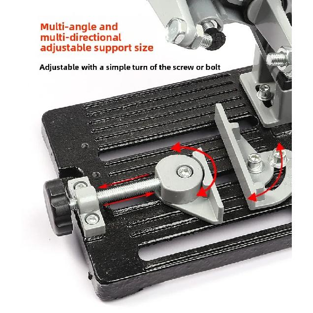 Universal Fixed Angle Grinder Bracket - Multi - function Cutting Machine Bracket for Hand Grinder