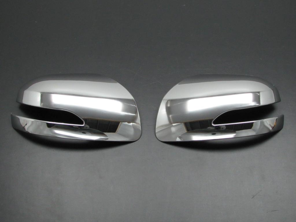 BRIGHTZ Chrome Door Mirror Covers for Mira Compatible with and 310 eS (LA300S, LA310S) [MIR-SID-137] LA300, A300, 300, LA310, A310, (Part Number