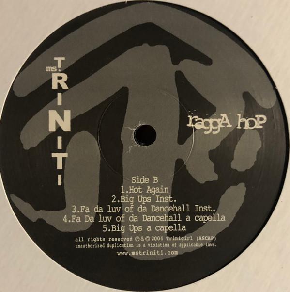 

12inch Record MS. TRINITI - Ragga Hop NONE MSTRINITI 2004 US Rap & Hip-Hop/R&B Used