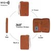New Passport Bag Anti-lost Passport Clip Multifunctional Travel Storage Document Bag