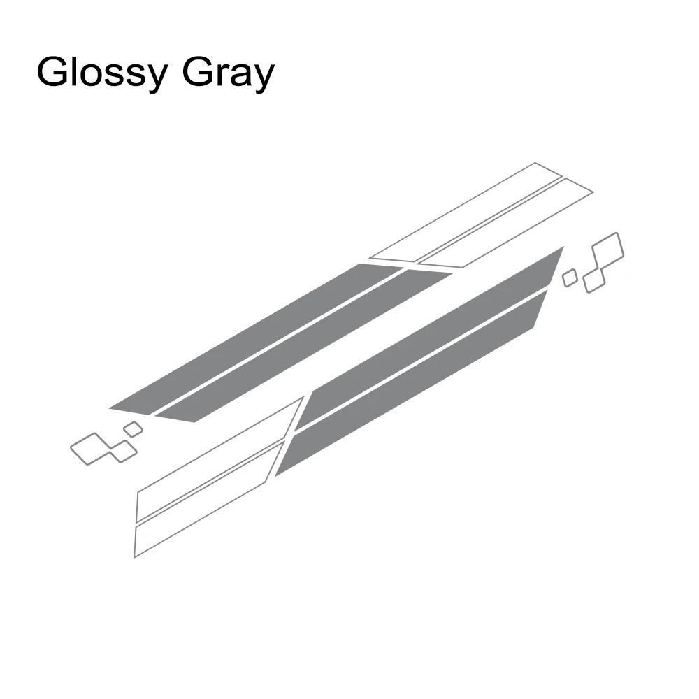 Car Side Racing Stripes Graphics Door Sticker Vinyl Film Decals For Truck Automobiles Body DIY Decoration Tuning Accessories